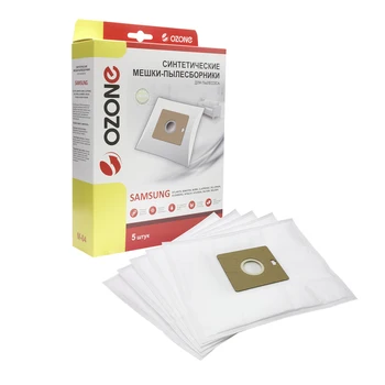 

Bags for vacuum cleaner synthetic, disposable.