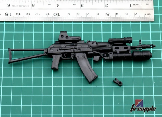 1:6 AK74 Штурмовая винтовка 1/6 оружие солдаты Пластик пушка в сборе модель для детей