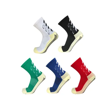 

Adult Children Soccer Socks Two Size Anti Slip Rubber Block Football Socks Men Boys Rugby Baseball Basketball Socks