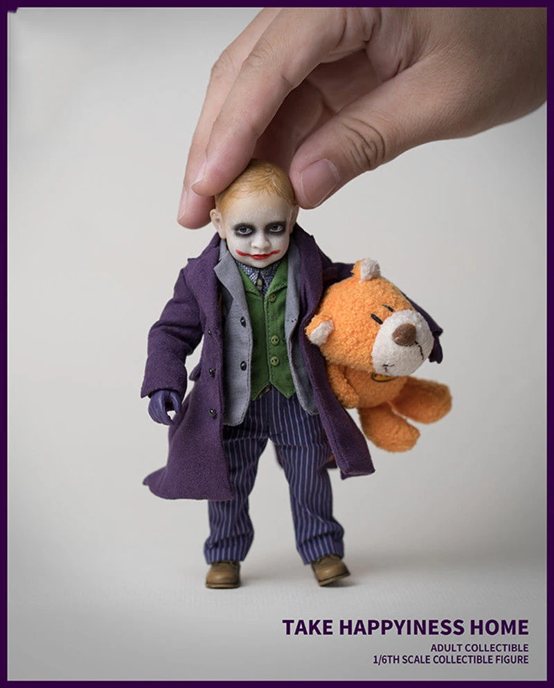 Для коллекции 15 см 1/6 Lakor JOKER Baby 2,0 Joker для взрослых мальчиков полный комплект экшн-кукольная фигурка для фанатов праздничные подарки