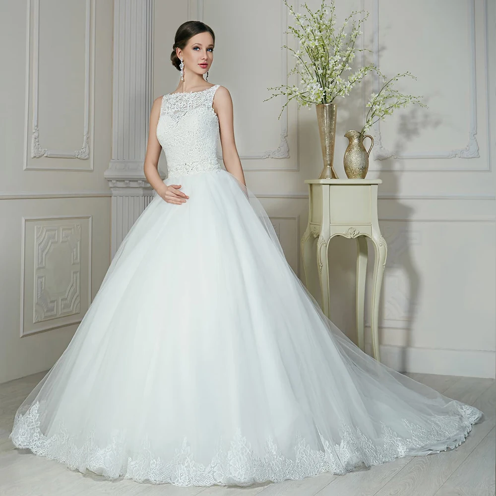 

2020 New Arrivals 2 In 1 Wedding Dresses Robe De Mariee Beading Sequins Lace Tulle 2 Pieces A-line Bridal Gowns Suknia Slubna