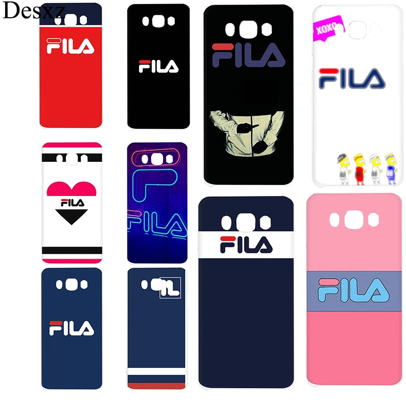 

Mobile Phone Case For Samsung J1 J2 J3 J5 J6 J7 Prime Hard Cover FILA Shell Bag