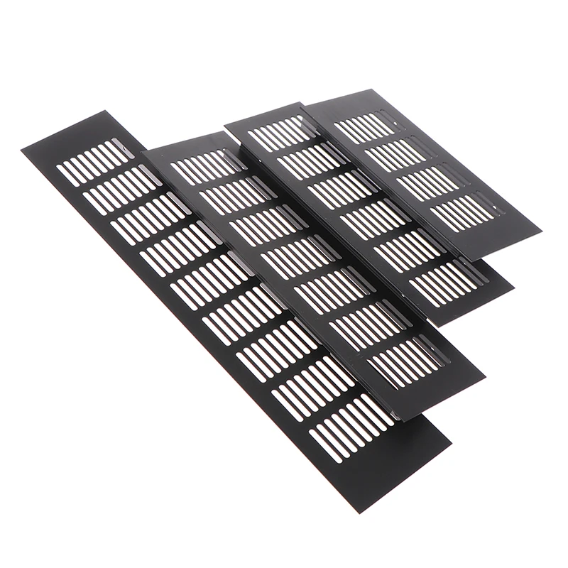 Vents Perforated Sheet Aluminum Air Vent Ventilator Grille Cover Ventilation for Closet Shoe Air Conditioner Home Decor Cover