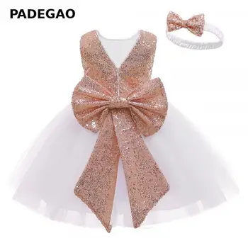 

Girls Dress Bow Lace Patchwork Mesh Toddler Girl Dresses Pink White Red Girls Summer Dresses 0-2 Year Child Clothing 2020 New