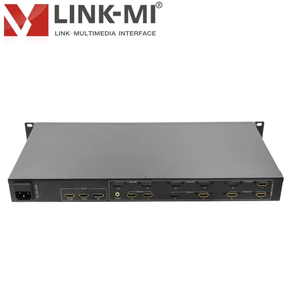 Link-MI LM-TV06-4K2K видео настенный контроллер HDMI процессор 2x3 сшитый шесть изображений процессор экран Сращивание