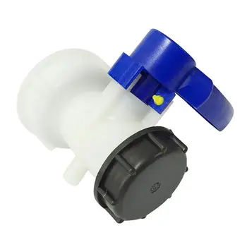 

IBC Ton Barrel Butterfly Valve Acid And Alkali Resistant Adapter For Tank Garden Hose Water Connectors