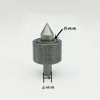 

1pc Live Center Head For Lathe Machine Revolving Centre 6mm Shank DIY Accessories Mini Lathe