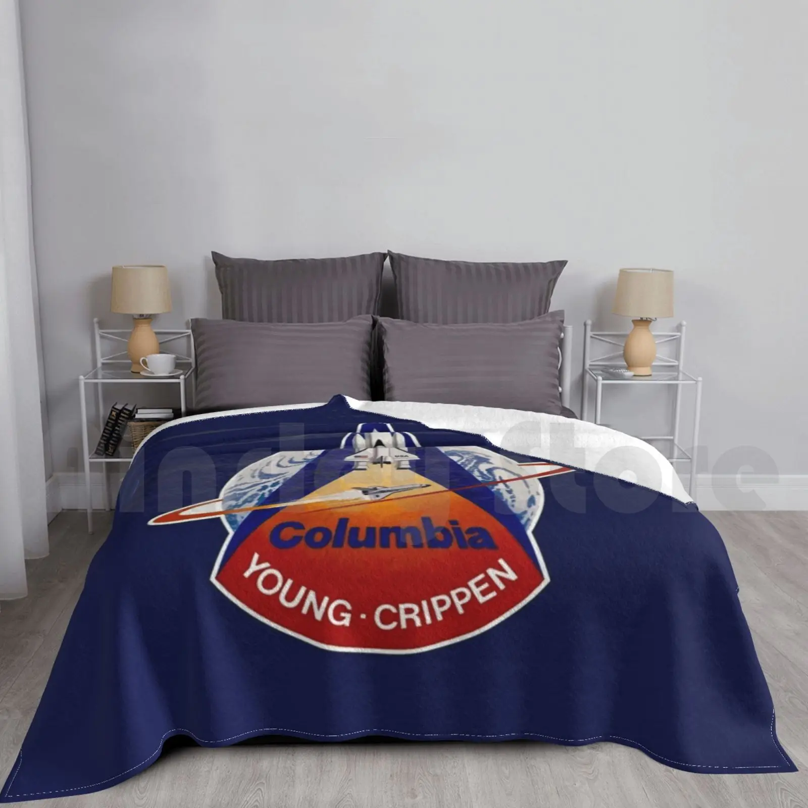 Space Shuttle Patch Coperta Fashion Custom Space Shuttle Spacex Patch Esplosione First Moon Space Station Hubble