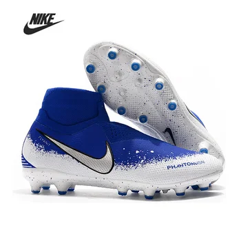 

Nike Phantom VSN Elite DF AG Men Football Boots Original High Ankle Soccer Shoe Men Football Shoes Botas