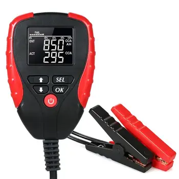 

12V AE300 Motorcycles Battery Capacitance Batteries Load Tester Digital LCD Display Diagnostic Tool for Motor Automobiles