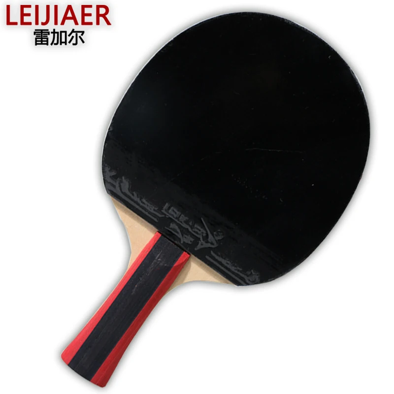 Leijiaer набор весло для пинг-понга(набор для 2 игроков), Pro Premium ракетки, 3 мяча, портативный чехол для хранения