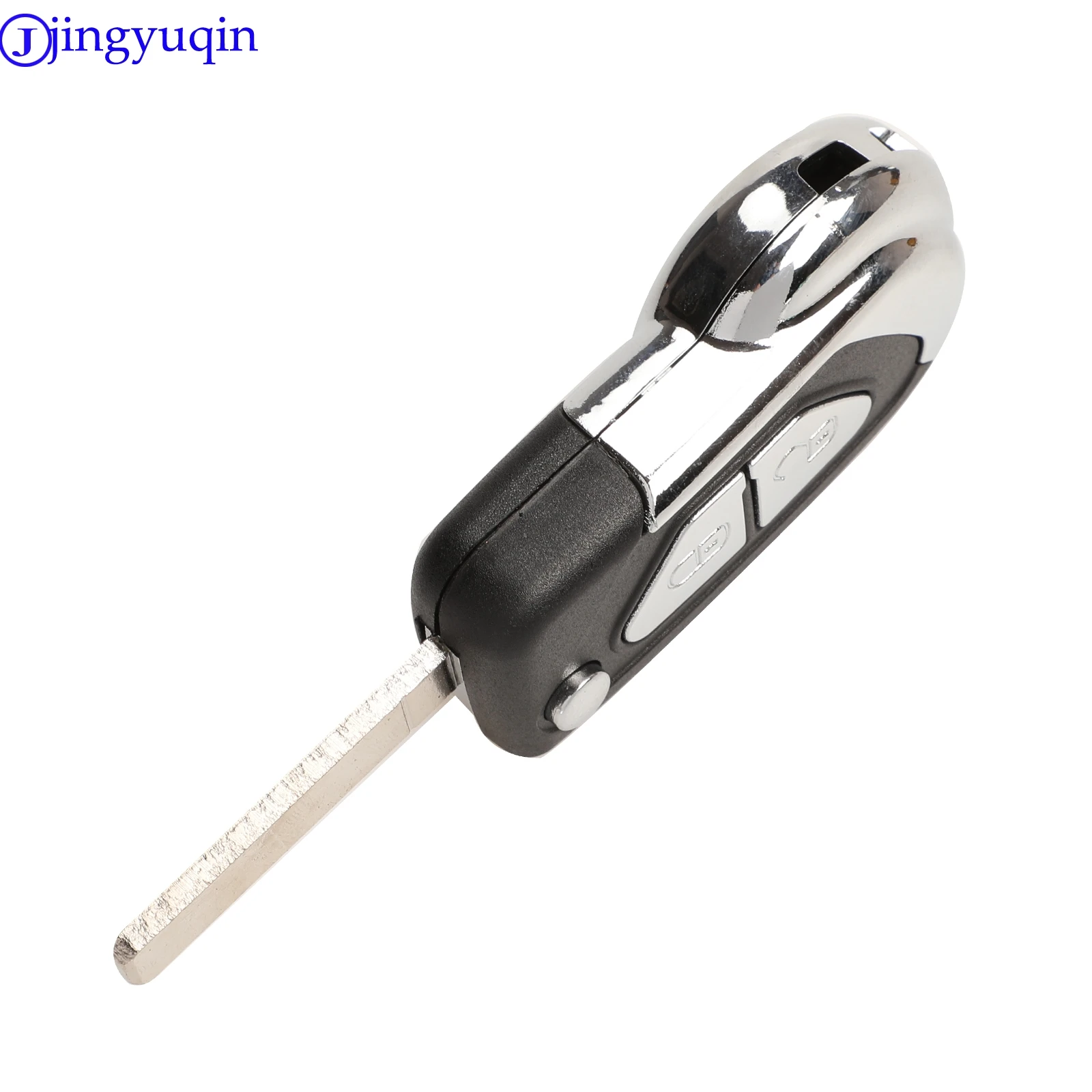 Jingyuqin для Citroen DS3 складной пульт дистанционного ключа автомобиля оболочки чехол Корпус fob крышка HU83 лезвие/VA2 лезвие