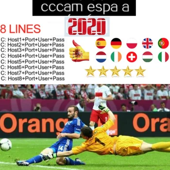 

1 year European Cccam espa a 2020 The latest And Most Stable Cline For Europe Spain Portugal Satellite TV Receiver DVB-S2