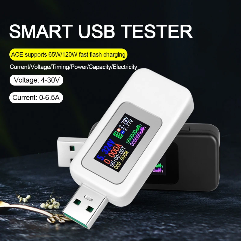 MX18 Multimeter USB Tester Power Charger Digital Voltage Current Detector #Z 