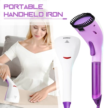 

Portable Mini Electric Iron Steam 220V 1000W Garment Steamer Electric Handheld Clothes Ironing Machine For Travel Home Household