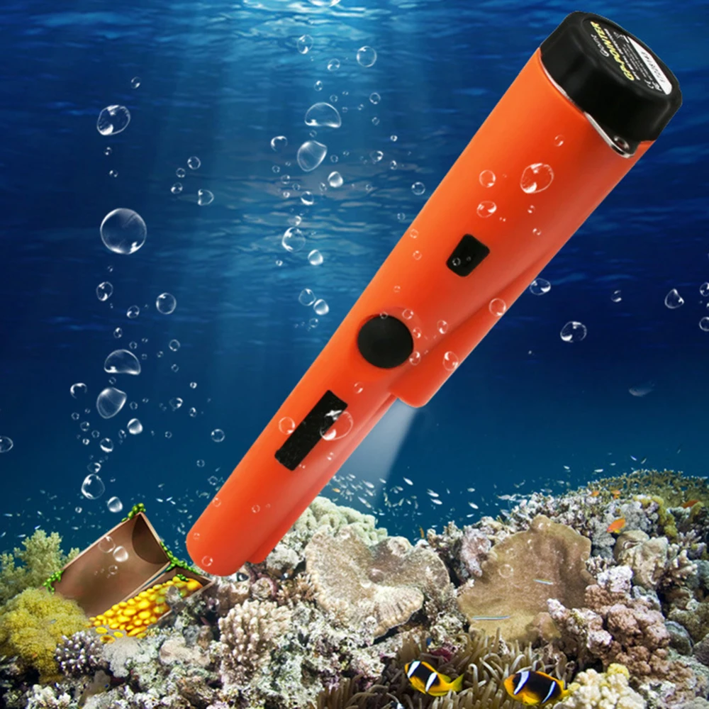 IP68 waterproof pinpointing handheld gold finder metal detector Handheld Hunter 360 Degree find Metal Object Metal Detector