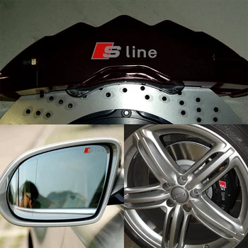 

1pcs car rearview mirror wheel sticker Car interior decal for Audi a3 a4 a5 a6 s4 s5 s6 s7 q3 q5 q7 c5 c6 b6 b7 b8 8p 8v styling
