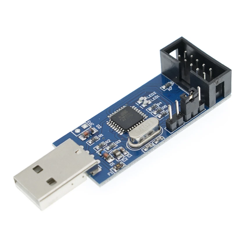 Программатор USB ISP ASP ATMEGA8 ATMEGA128 с поддержкой Win7 64K 1 шт.|avr programmer|usb ispisp programmer |