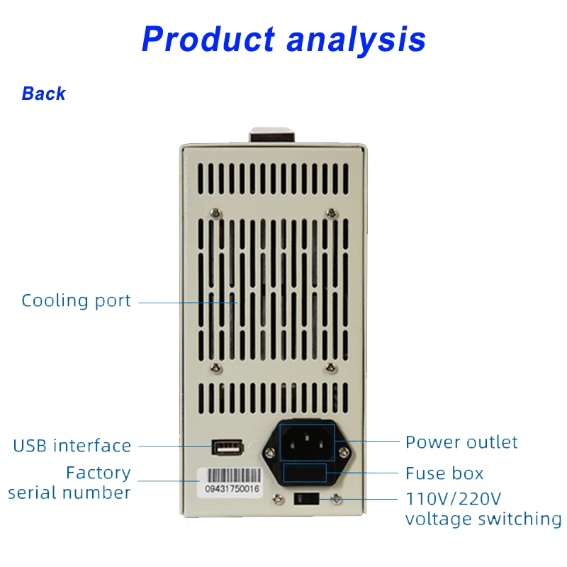 Charge électronique Programmable ET5410A+ - 150V 40A 400W - Single Channel - Neuf - Pour Labo/DIY