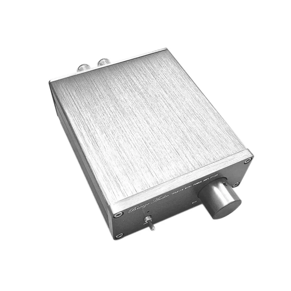 

Small Size HIFI Class 2.0 Stereo Digital Amplifier TPA3116 Advanced 50W+50W Breeze Ampplifier With Metal Case