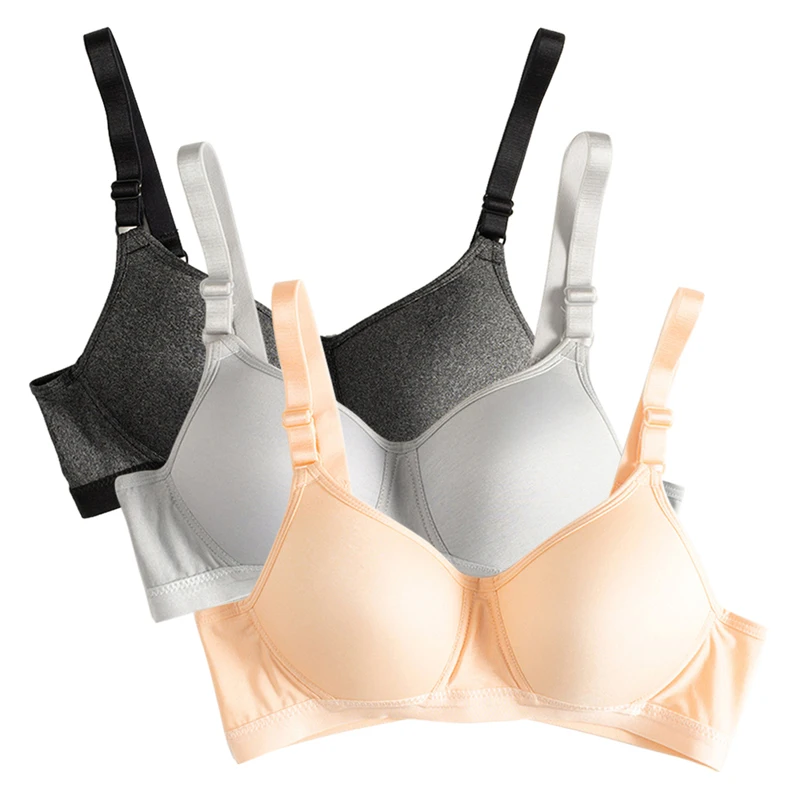 Skin-Black-Gray 2 Бюстгальтер для женщин Soutien Gorge, дышащее женское нижнее белье, тонкий бюстгальтер без косточек, 1 шт./3 шт., бесшовные бюстгальтеры, сексуальный бюстгальтер с эффектом пуш-ап, Женский Топ - Цвет: Skin-Black-Gray 2