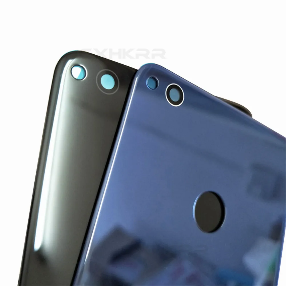 Для HUAWEI Honor 8 Lite Задняя крышка батареи 3D стеклянный чехол Honor 8 Lite задняя дверь корпус стеклянная панель запасные части с логотипом