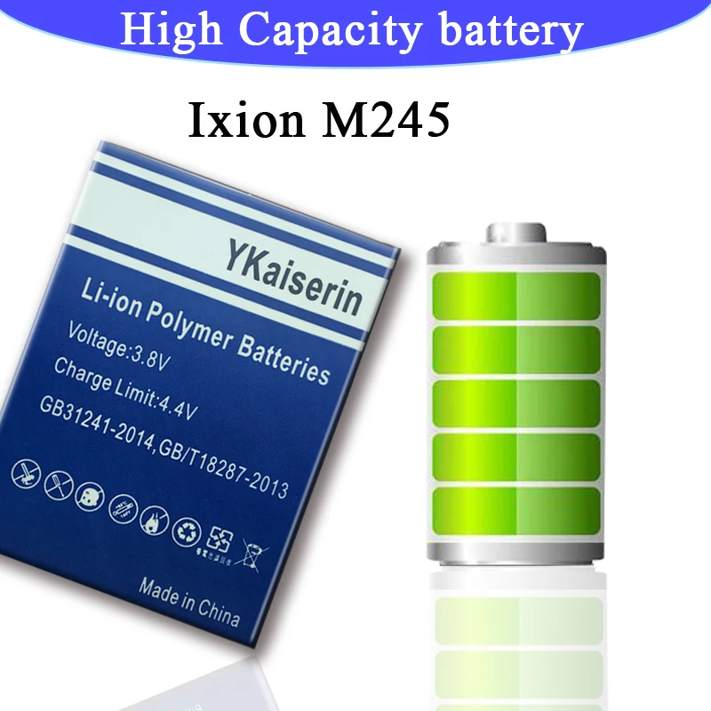 Литий ионный аккумулятор Ixion M245 3200 мАч для DEXP M 245 батарея смартфона + трек