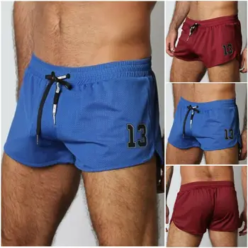 

Men's Casual Sports Shorts Solid Color Soft Gym Fitness Jogging Summer Outdoor Running Sports Wear Shorts 2020 New Male Shorts