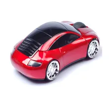 Новая компьютерная мышь в форме автомобиля 3D беспроводная компьютерная мышь спортивная 3 клавиши мышь с USB Приемником Mause для ПК планшета ноутбука игровая мышь