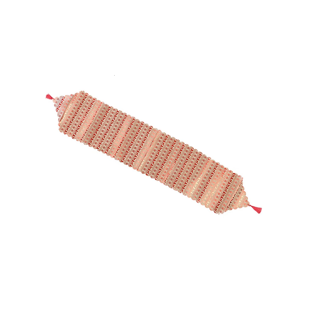 Type 4 D Table Runner Cotton Burlap Buffalo Check Double Sided Plaid Table Runner for Christmas Birthday Party Decoration 14x72inch - Цвет: Type 4 D