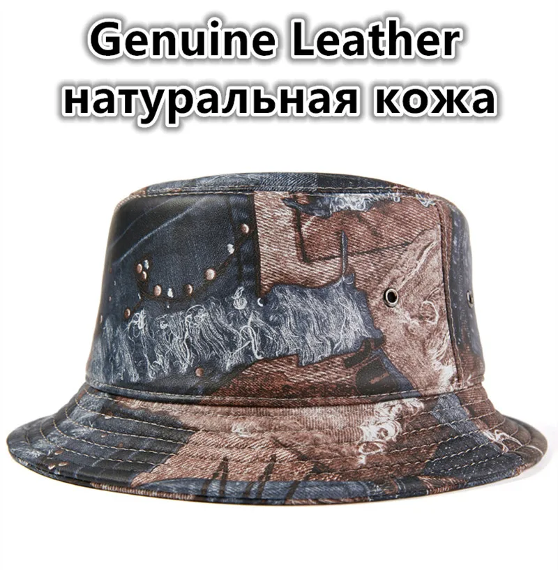 SHALUOTAOTAO, новые трендовые головные уборы из овчины, головные уборы для мужчин и женщин, осенняя модная шляпа из натуральной кожи, Панама, фирменные бренды Sombrero