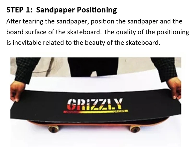 New Double Rocker Skateboard Sandpaper Digital Spray Emery Red Eyes Skate Board Abrasive Paper Scooter Cruiser Griptape Stickers