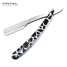 Красота и здоровье, новинка, удаление волос на лице, бровей, безопасная бритва для бритья, двойная Безопасная бритва, прямая бритва, держатель