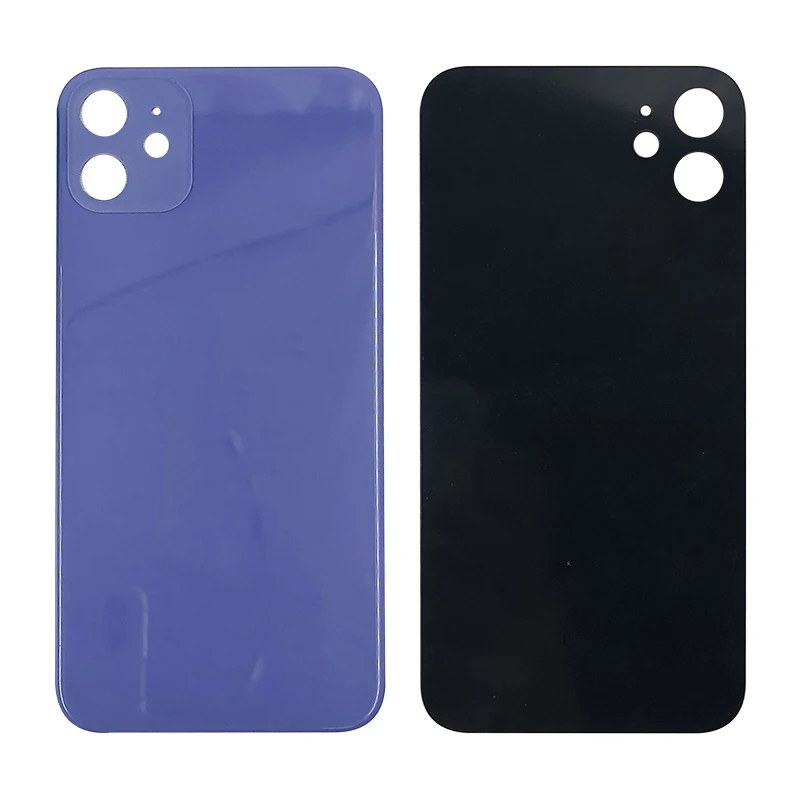 Легкая замена задней крышки стекла задний корпус для iPhone 11 задняя дверь корпус монтаж корпуса Замена с объективом камеры