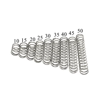 

FUMAO Manufacture custom stainless steel compression spring, coil spring 0.5*4*30MM