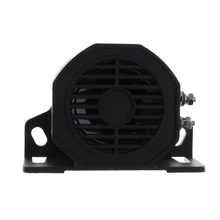 Водонепроницаемый Обратный рожок громкий автомобильный Реверсивный тон Гудок Сирена сирена динамик DC 12 V-80 V 15W 105db черный