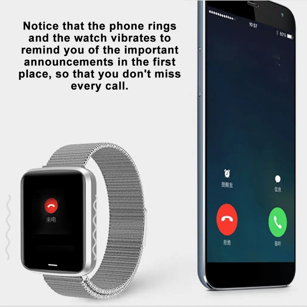 H19 Smart Bracelet 1.3 inch Large Color Screen Bluetooth Heart Rate Blood Pressure Health Monitoring Waterproof Sports Watch