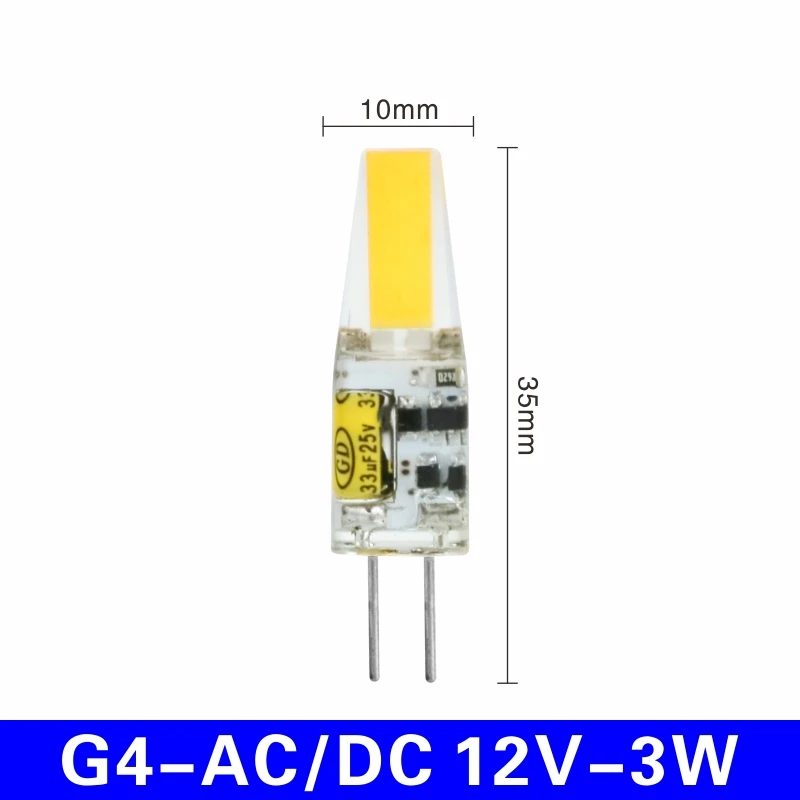 G4 3W AC DC 12V