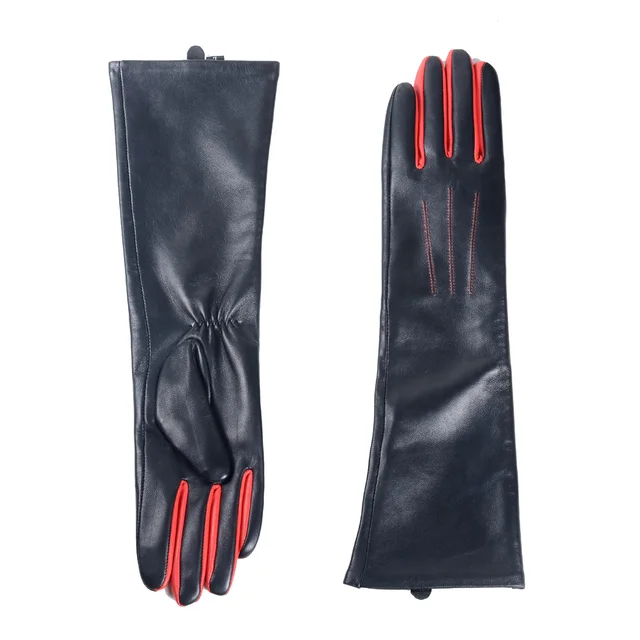 $US $37.14 40cm-80cm Women's Ladies Real Leather Fashion Overlength Party Evening Gloves Long Gloves