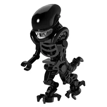 Nuevo el Dios de la guerra película depredador vs alienígena modelo de acción de ensamblaje de la construcción de figuras para armar figura juguetes para los niños