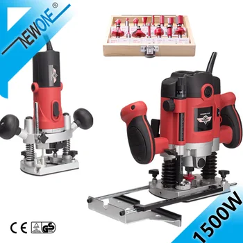 

2100W 1/4in Woodworking Electric Router Trimmer Power Tool With Wood Milling Engraving Slotting 6.35mm Collet Carving Machine