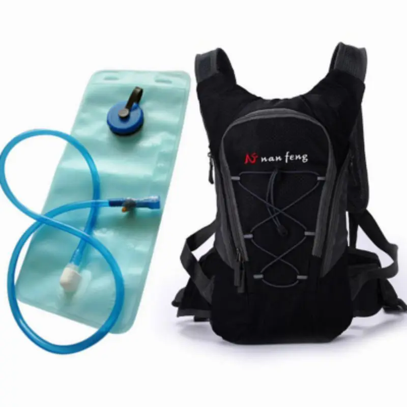 with 2L water bag 10л Водонепроницаемый mtb велосипедный рюкзак для воды, рюкзак для спорта на открытом воздухе для мужчин и женщин, рюкзак для пешего туризма, езды на велосипеде - Цвет: with 2L water bag