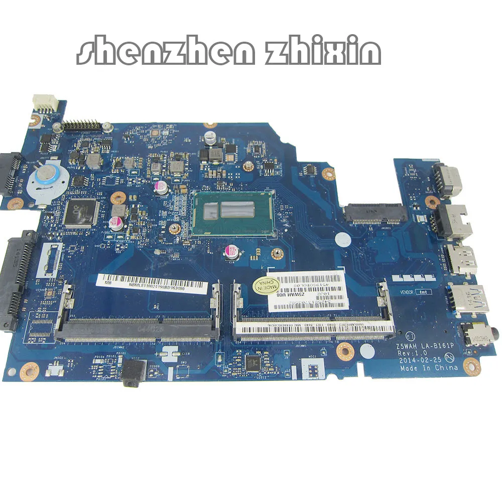 Материнская плата yourui Z5WAH LA-B161P NBML811002 NB.ML811.002 для acer aspire E5-571 series материнская с