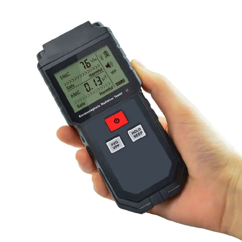 US $21.97 Electromagnetic Radiation Tester Handheld Counter Electronic Field Digital Dosimeter LCD Detector Measurement