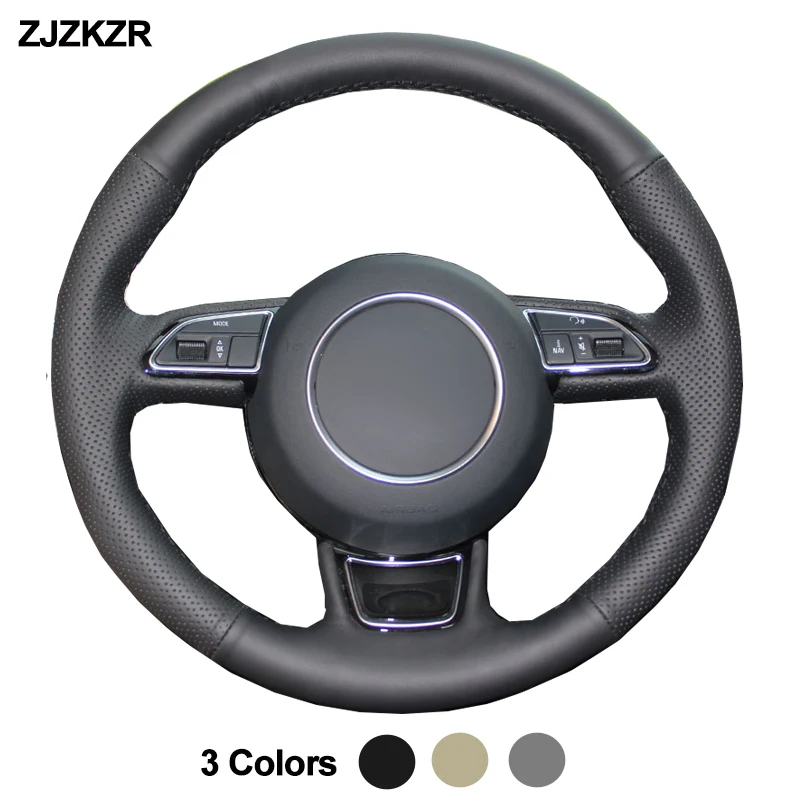 Auto Auto Volante Copertura Della Ruota Di Copertura Fonda Volante Per Audi A1 8X A3 8V Sportback A4 B8 Avant A5 8T A6 C7 A7 G8 A8 D4 Q3 8U Q5 8R