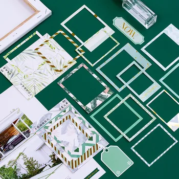 

1pack/lot Fresh Photo Frame Series Sticker Pack Stickers DIY Scrapbooking Sticker Pad Children Sticker