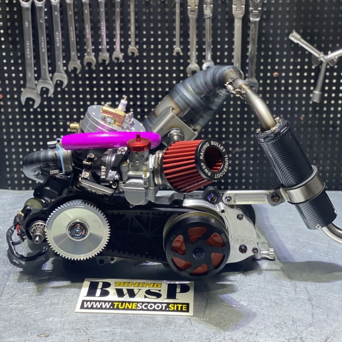 DIO50 двигатель 125cc AF18 водяное охлаждение JISO цилиндр с большим отверстием 54 мм