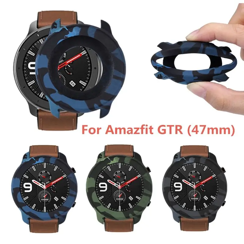 Чехол для часов Защитная крышка Рамка протектор для Hua-mi AMAZ-FIT GTR 47 мм