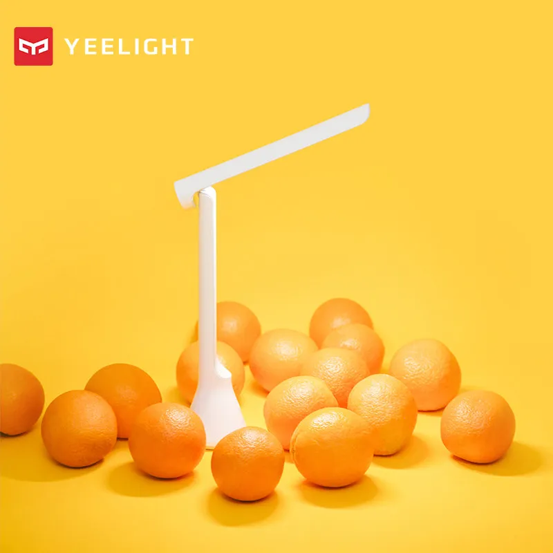  YEELIGHT USB Folding Charging Small Table Lamp Portable Desk Lights 40 Hours Lasting Three Dimmer A - 4000158737249