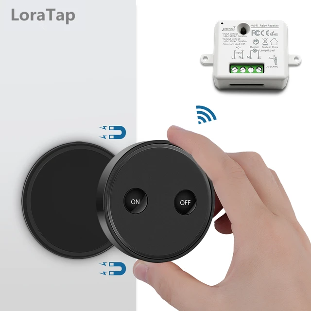 Light Switch Wireless Remote  Magnetic Switch Led Lights